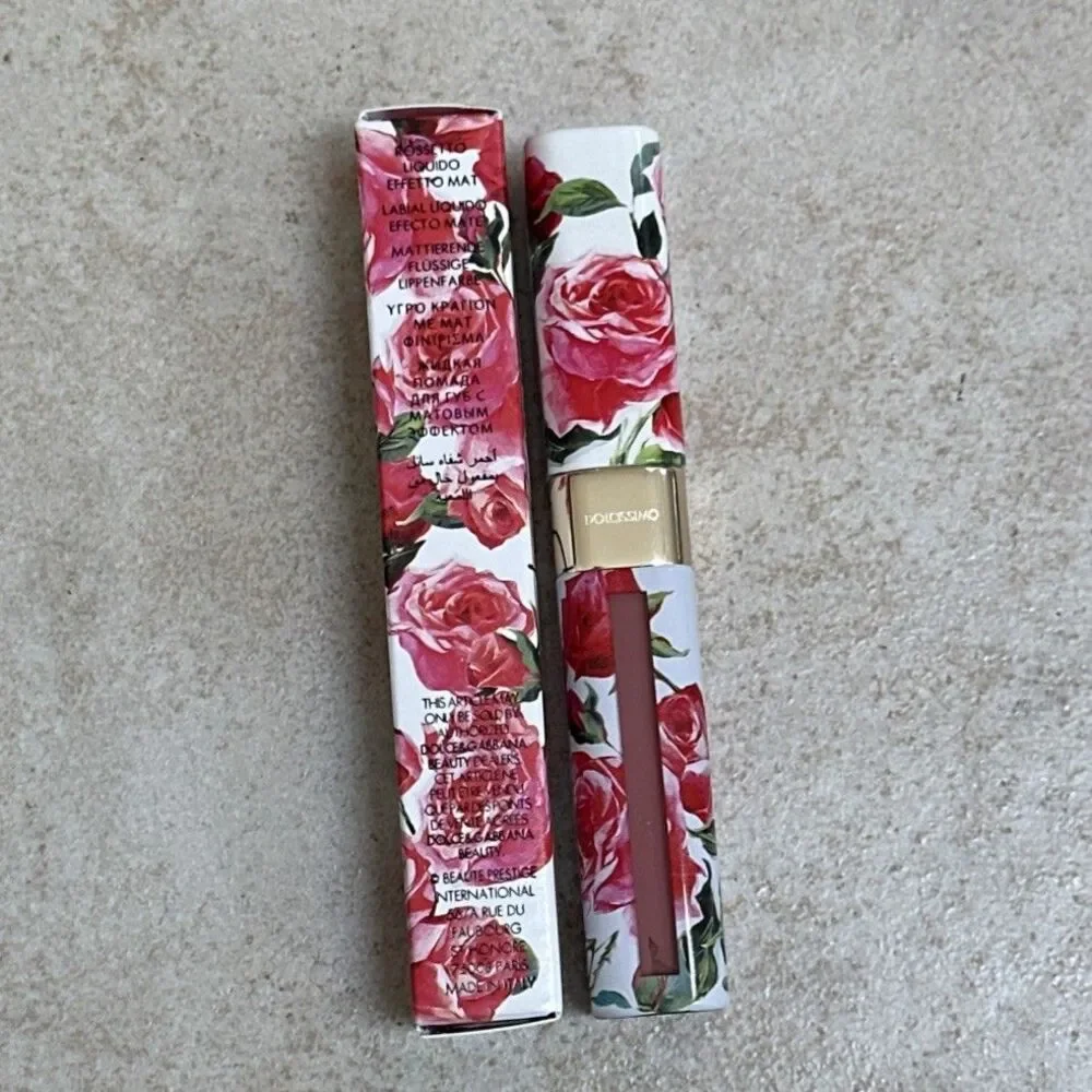 Dolce & Gabbana Dolcissimo Matte Liquid Lipstick #1 Natural – NIB